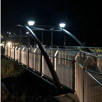 Hanwood Bridge Solar Lighting By Asten Solar