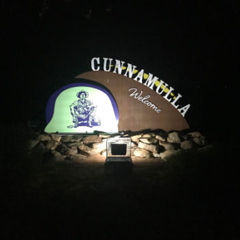 Commercial Flood Lights For Cunnamulla Signage By Asten Solar
