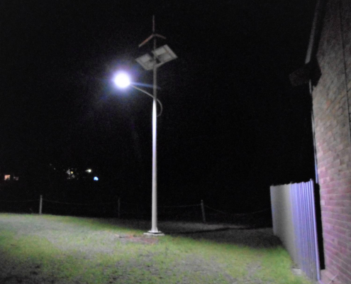 wind solar lighting tower
