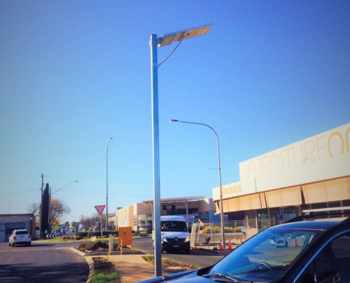 solar lighting tower