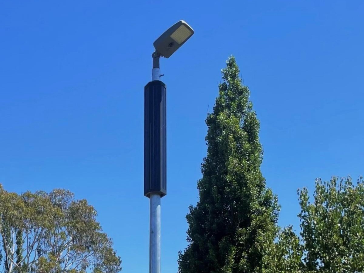Asten Solar's Plexus Solar Street Light