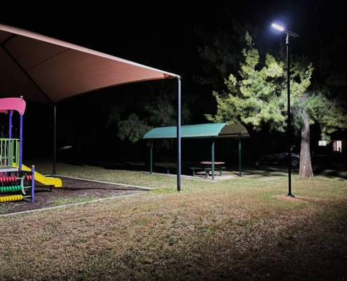 solar playground lighting