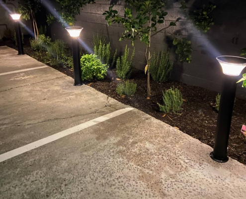 solar bollard lights