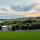 commercial solar bollards at a golf resort