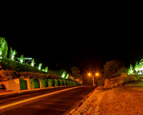 solar floodlights at jindabyne