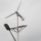 a hybrid wind and solar light in action